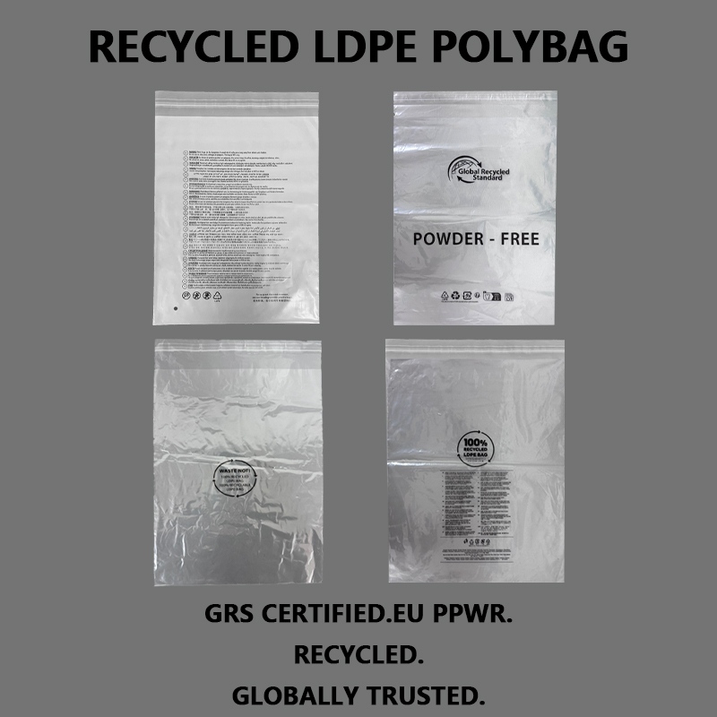 Zeal X เปิดตัวถุงโพลี LDPE รีไซเคิลที่ผ่านการรับรอง GRS สำหรับบรรจุภัณฑ์เครื่องแต่งกายและค้าปลีกที่ยั่งยืน