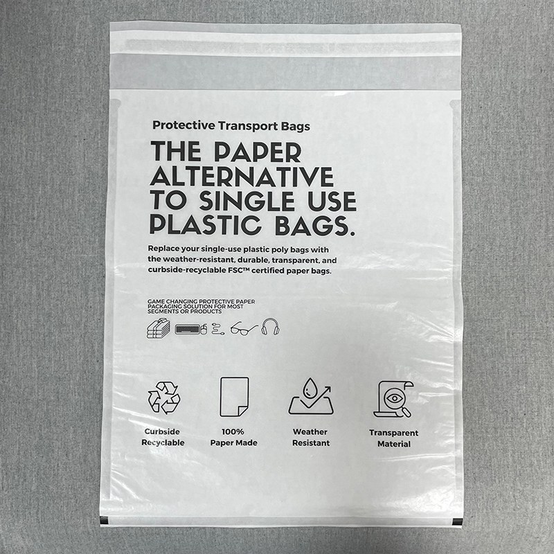 ถุงกระดาษ Glassine ย่อยสลายได้เอง ผู้ผลิตบรรจุภัณฑ์พลาสติกใสฟรี