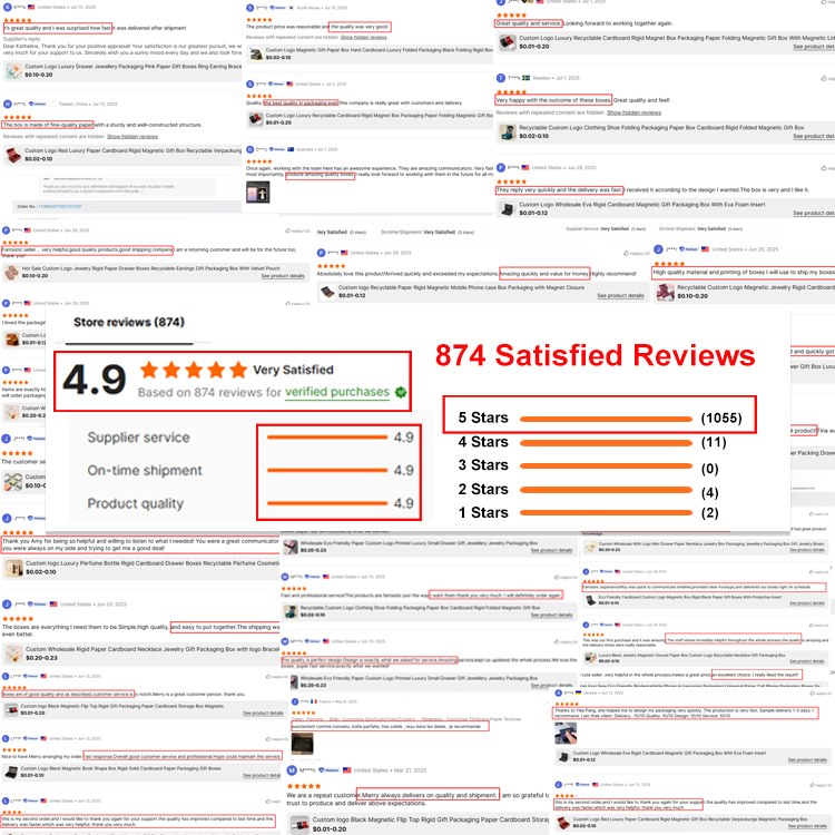 Custom paper packaging boxes